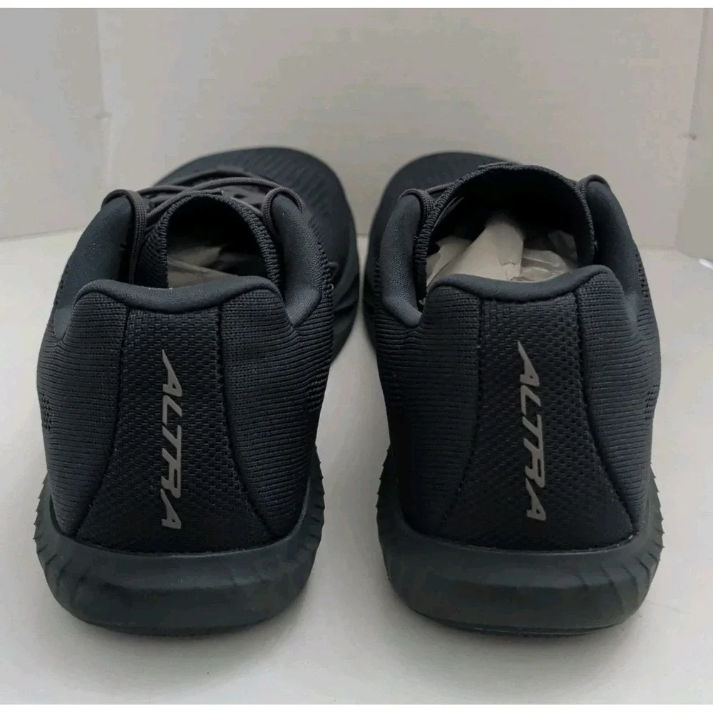 Altra Escalante 4 Men's Size 8 All Black Road Running Shoes Low Profile Stack